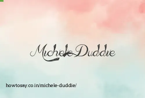 Michele Duddie