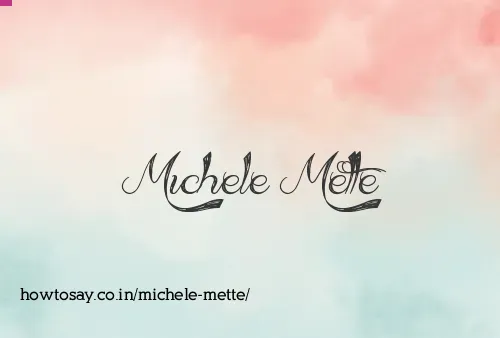 Michele Mette