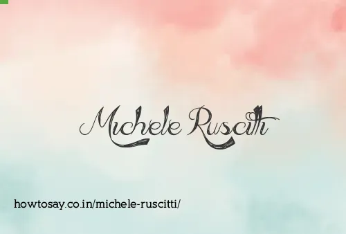 Michele Ruscitti