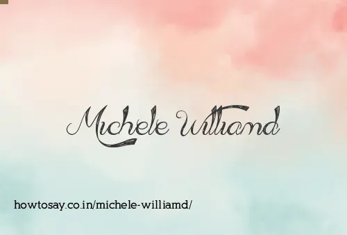 Michele Williamd