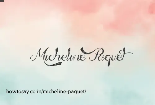 Micheline Paquet