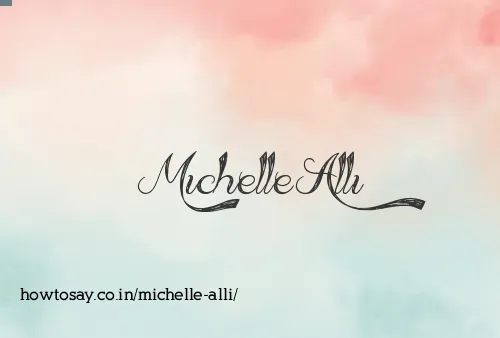 Michelle Alli