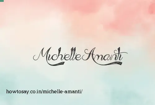 Michelle Amanti