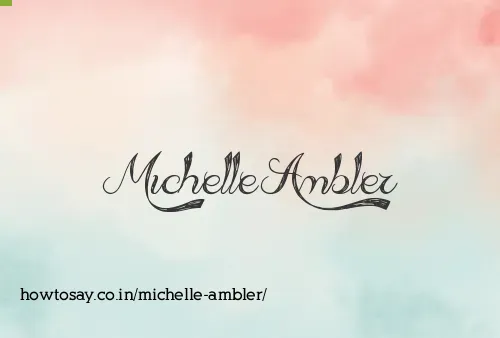 Michelle Ambler