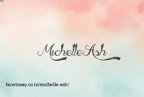 Michelle Ash