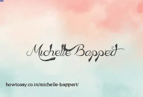 Michelle Bappert