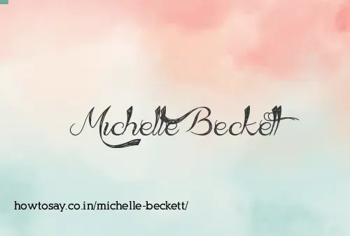 Michelle Beckett