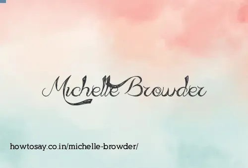 Michelle Browder