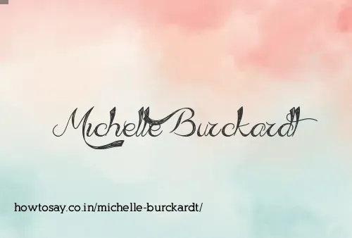 Michelle Burckardt