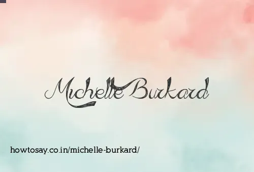 Michelle Burkard