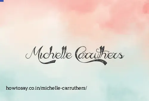 Michelle Carruthers