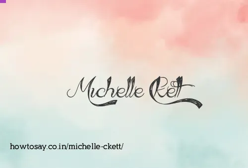 Michelle Ckett