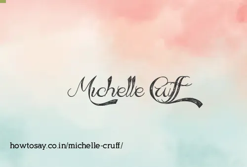 Michelle Cruff