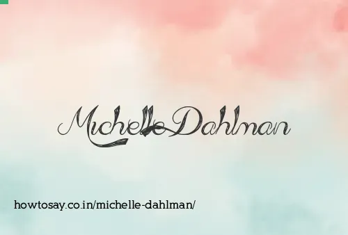 Michelle Dahlman