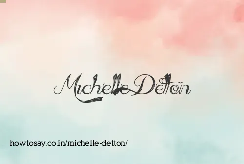 Michelle Detton