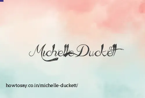 Michelle Duckett
