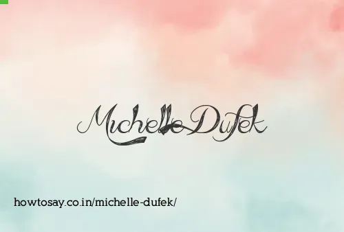 Michelle Dufek