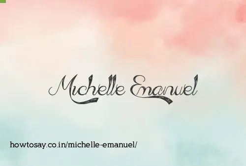 Michelle Emanuel