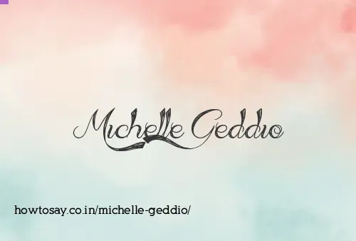 Michelle Geddio