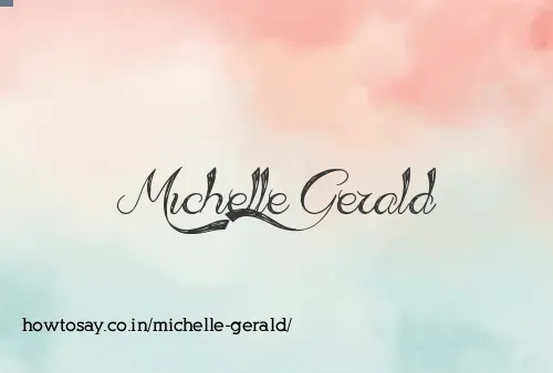Michelle Gerald