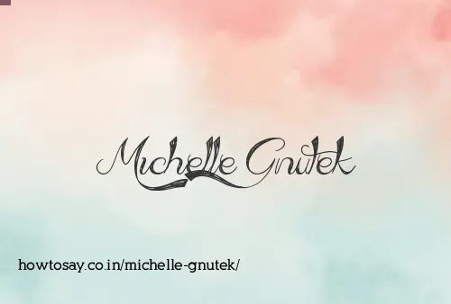 Michelle Gnutek