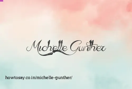 Michelle Gunther