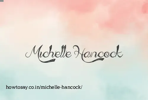 Michelle Hancock