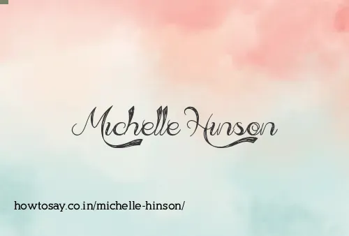 Michelle Hinson
