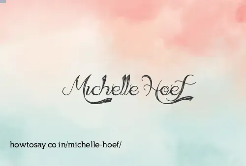 Michelle Hoef