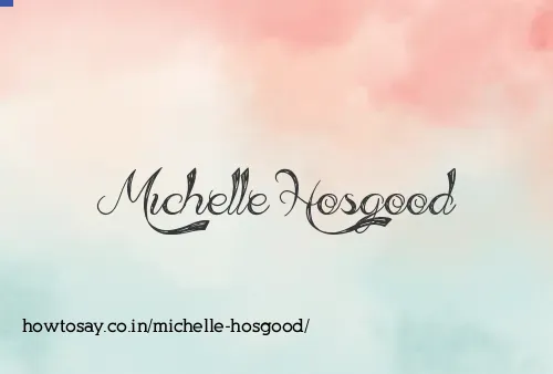 Michelle Hosgood