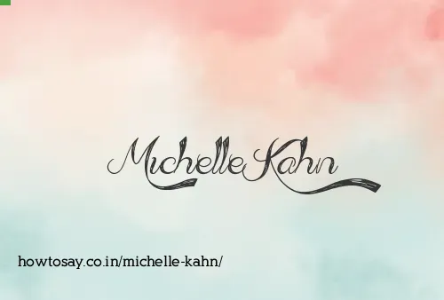 Michelle Kahn