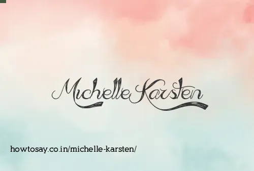 Michelle Karsten