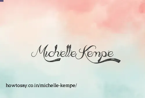 Michelle Kempe