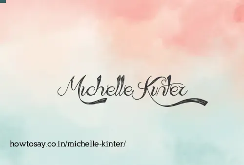 Michelle Kinter