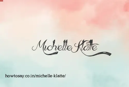 Michelle Klatte