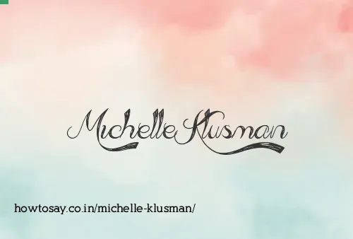 Michelle Klusman