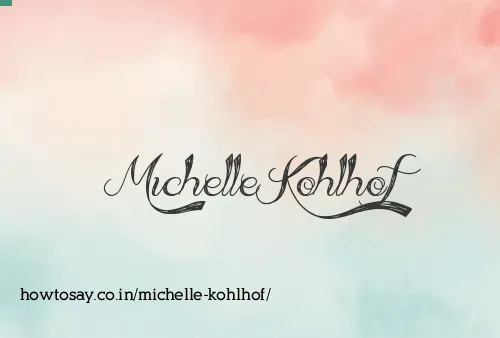 Michelle Kohlhof