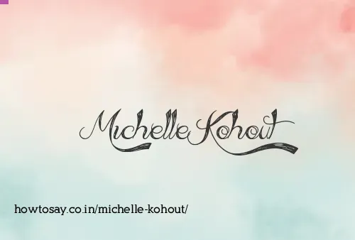 Michelle Kohout