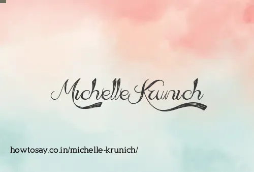 Michelle Krunich