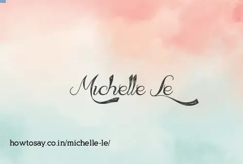 Michelle Le