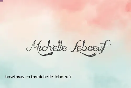 Michelle Leboeuf
