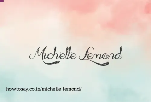 Michelle Lemond