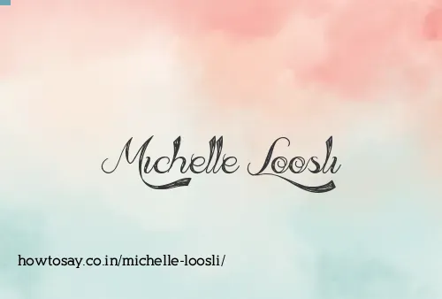 Michelle Loosli