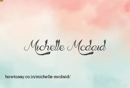 Michelle Mcdaid