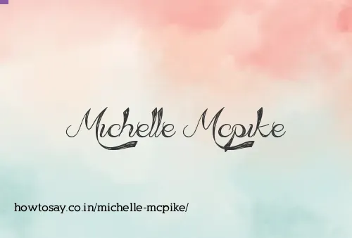 Michelle Mcpike