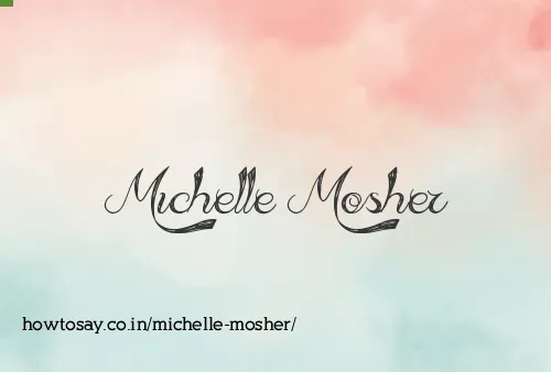 Michelle Mosher