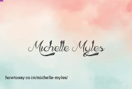Michelle Myles