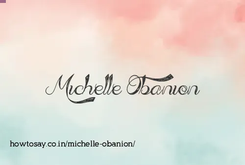 Michelle Obanion