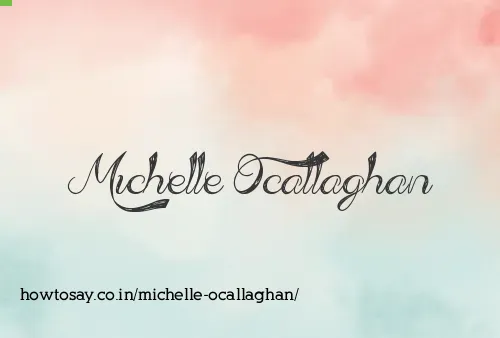 Michelle Ocallaghan
