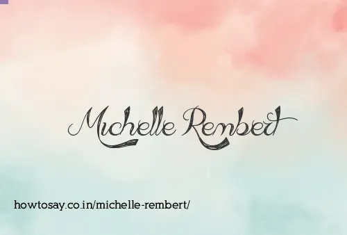 Michelle Rembert